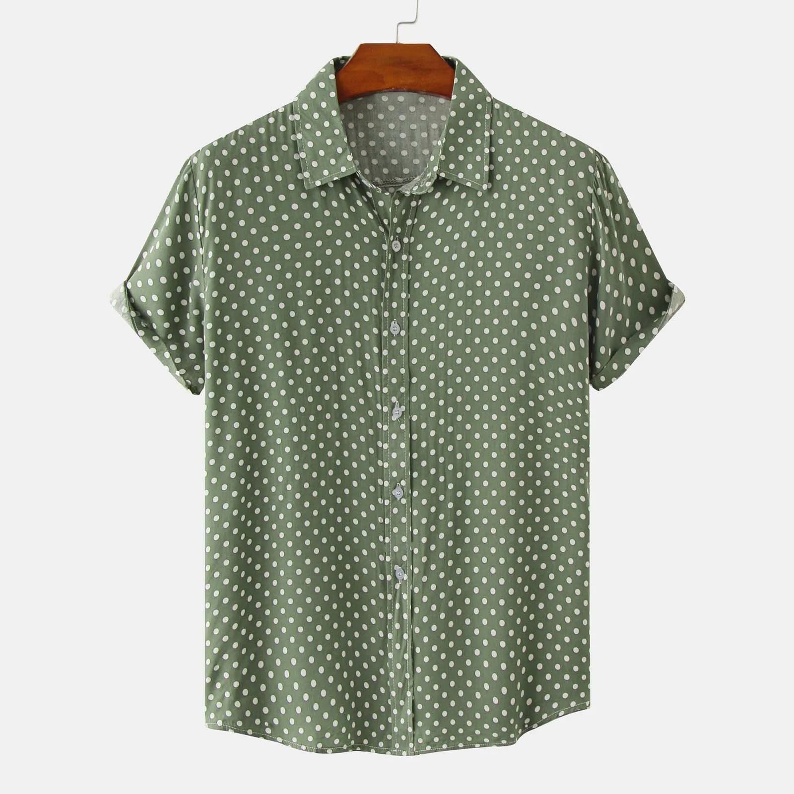 Downtown Dot Button Up