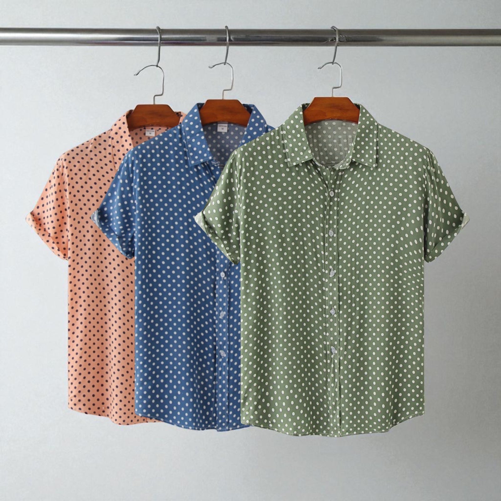 Downtown Dot Button Up