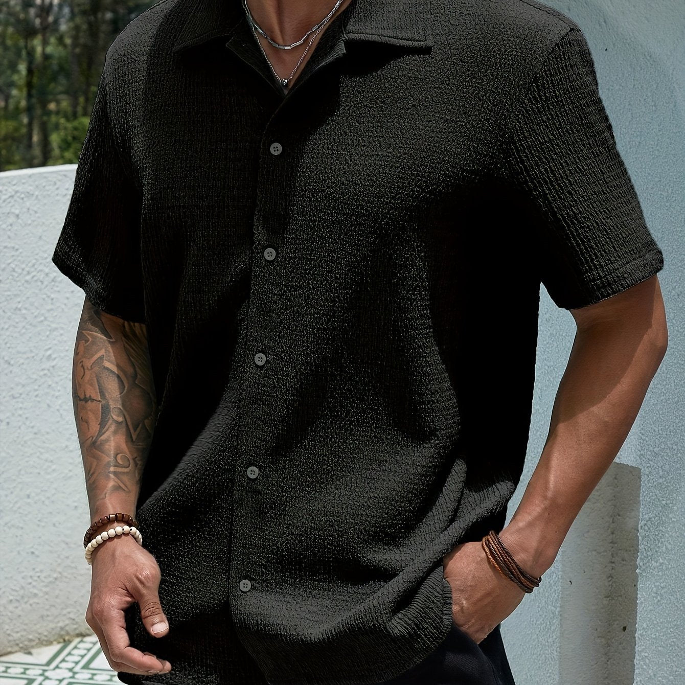 Sundown Button-Up-John Harden