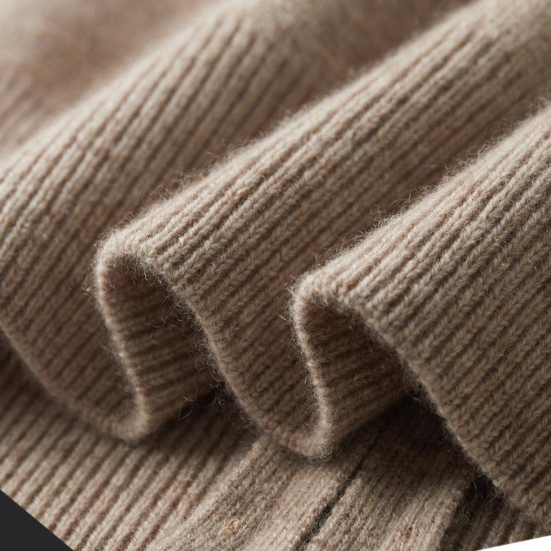 Abrigo de merino de borda