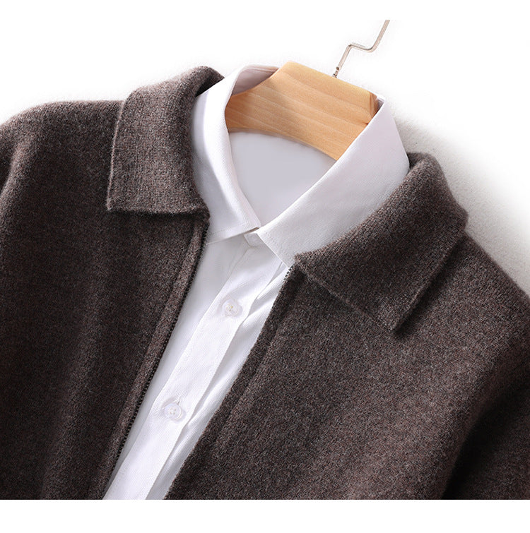 Abrigo de merino de borda