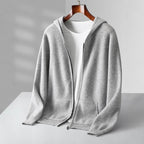 Como Cashmere Zip Cardigan