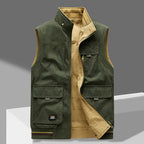Cotton Twill Utility Vest