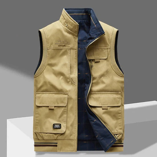 Cotton Twill Utility Vest