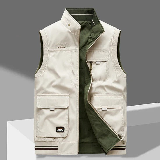Cotton Twill Utility Vest