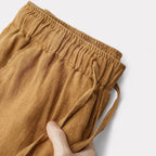 Classic Straight Linen Trousers