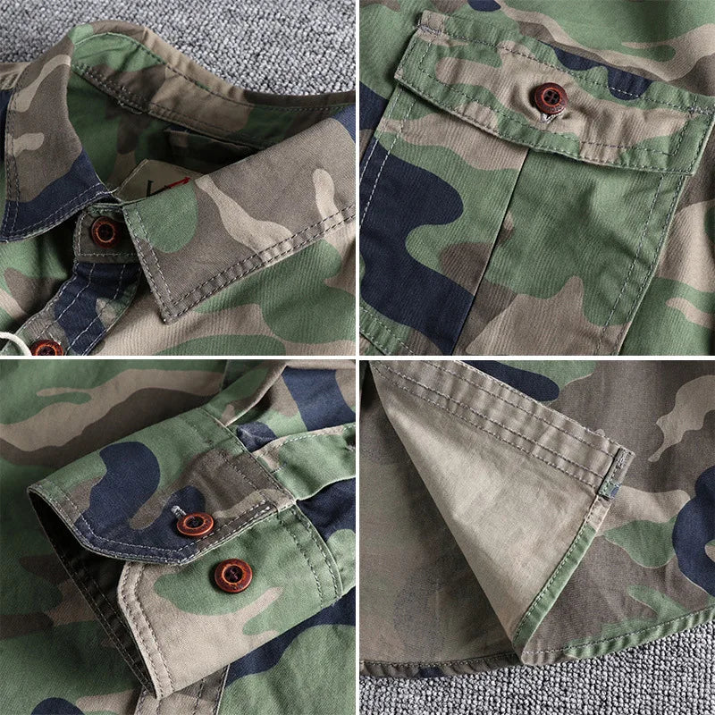 Chaqueta de camuflaje de dunas