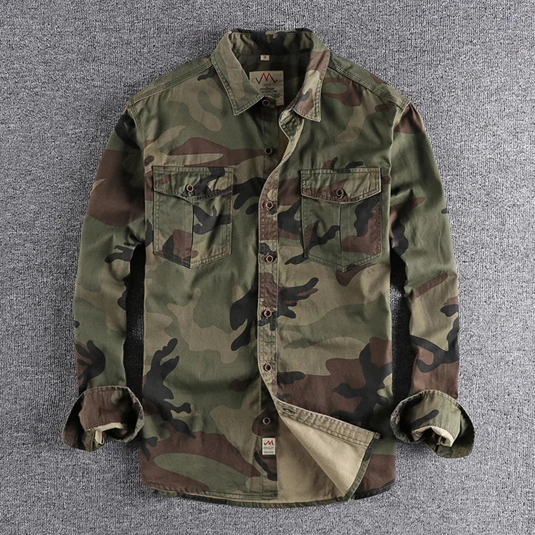 Chaqueta de camuflaje de dunas