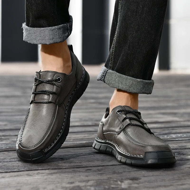 Dunlow Full–Grain Stitch Moc
