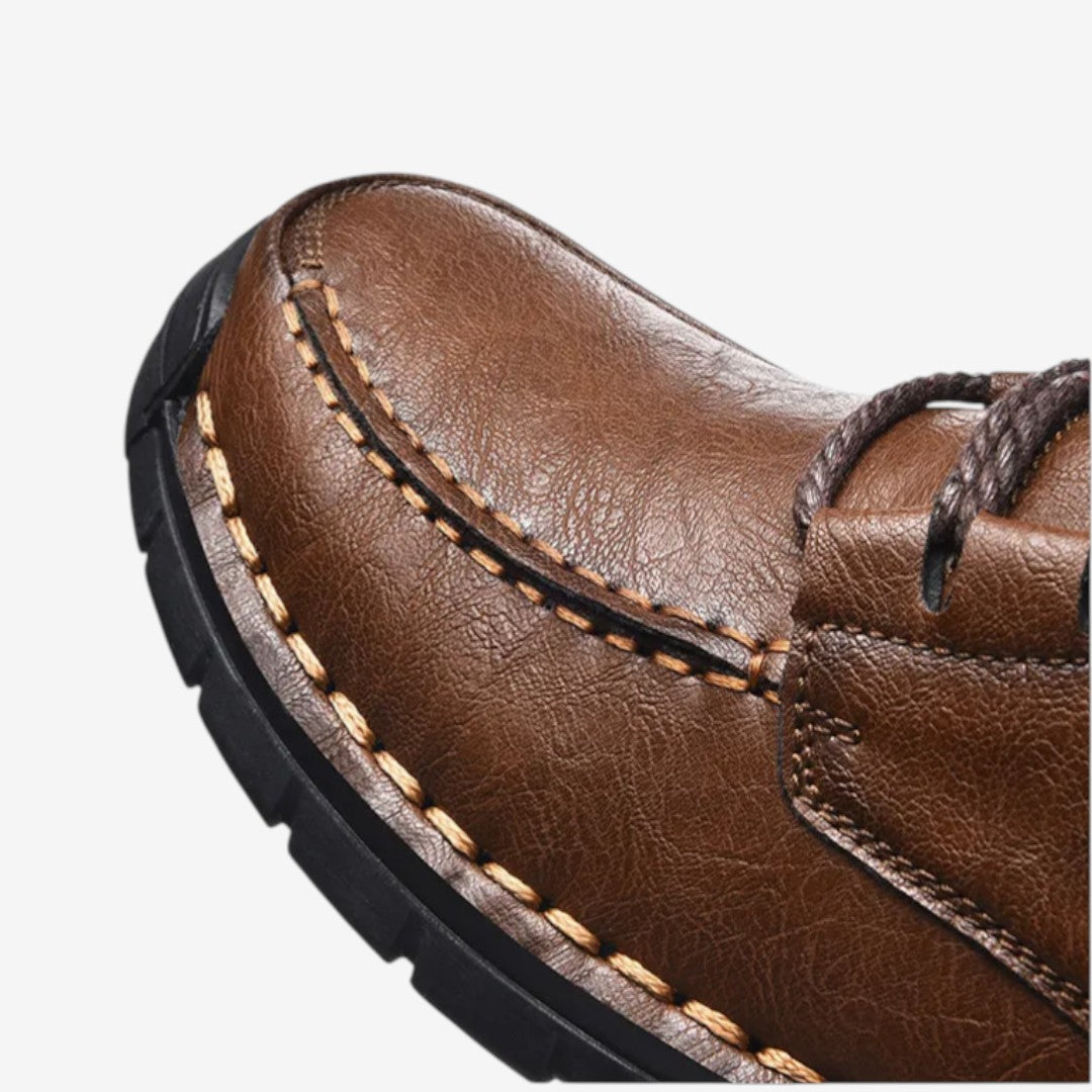 Dunlow Full–Grain Stitch Moc