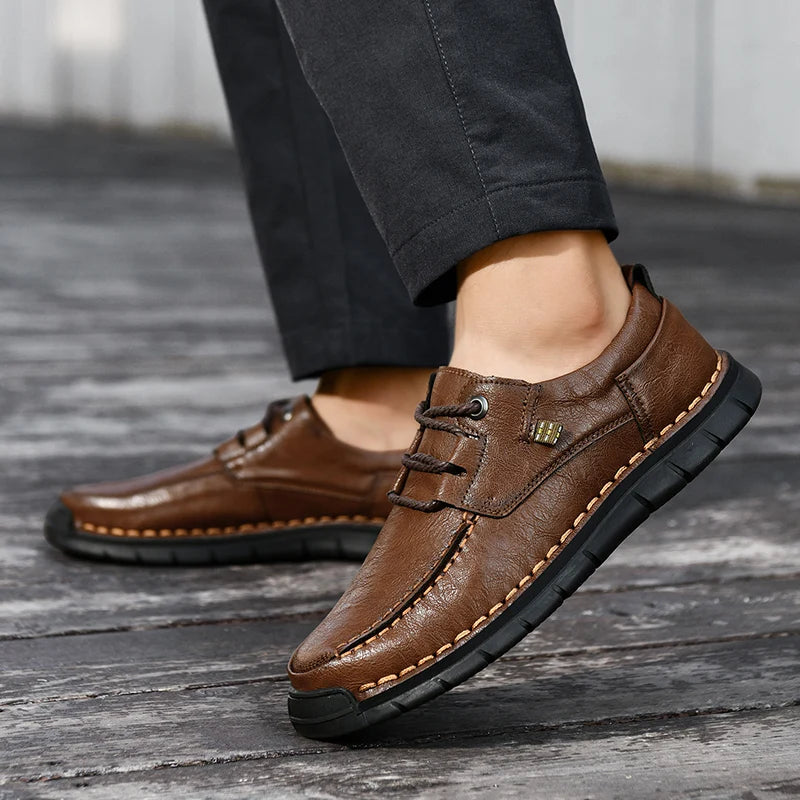 Dunlow Full–Grain Stitch Moc