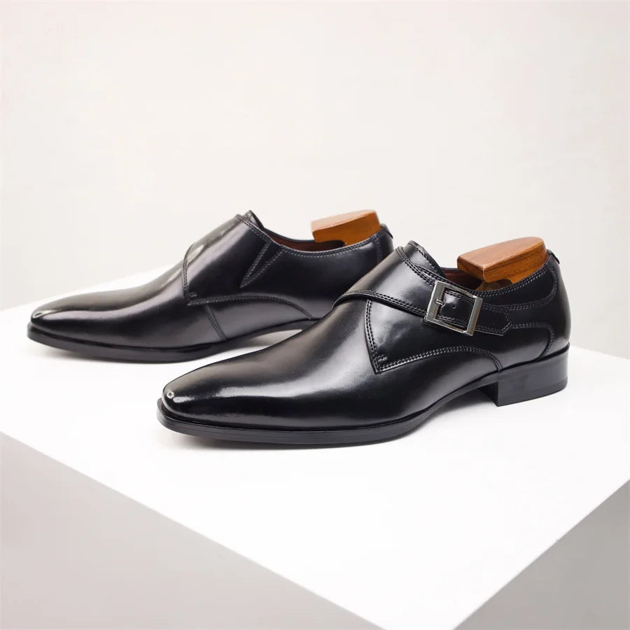 Stratford Buckle Dress Shoe-John Harden