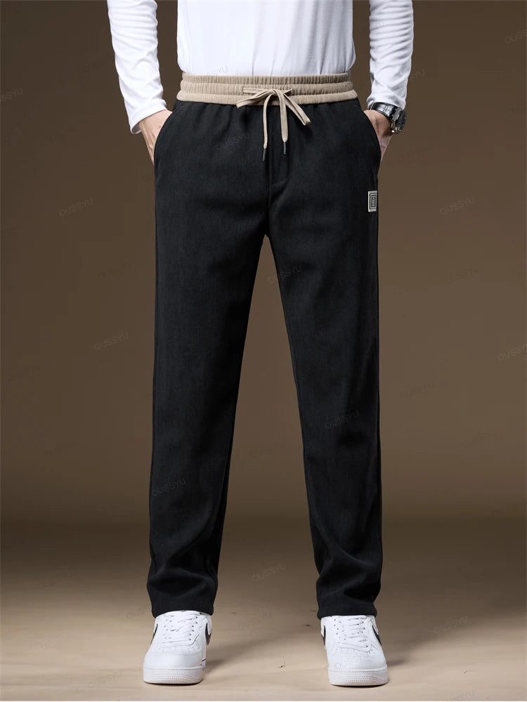 Baxter Corduroy Comfort™ Trousers-John Harden