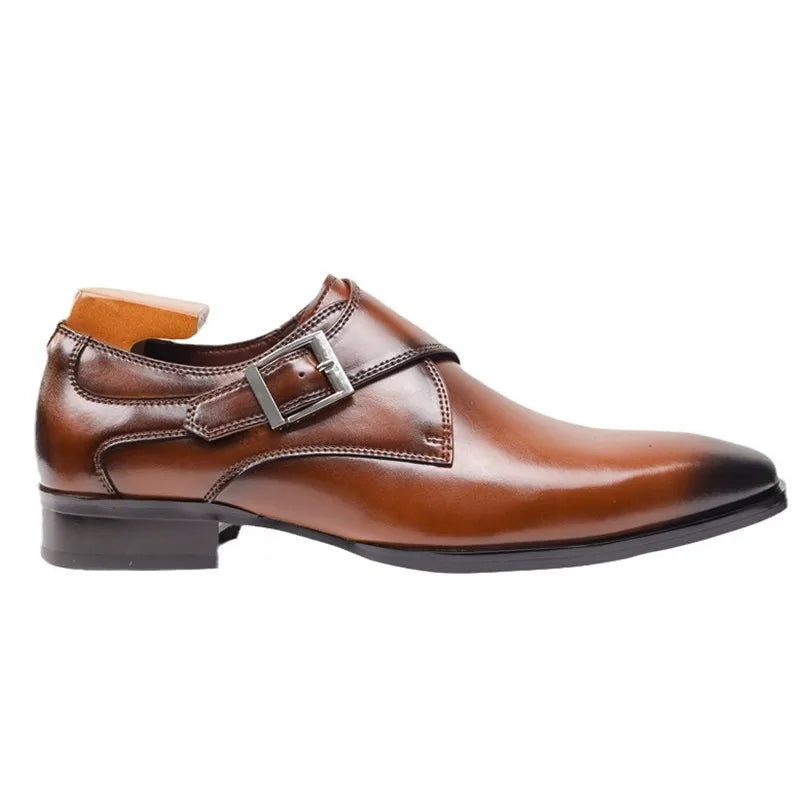 Stratford Buckle Dress Shoe-John Harden