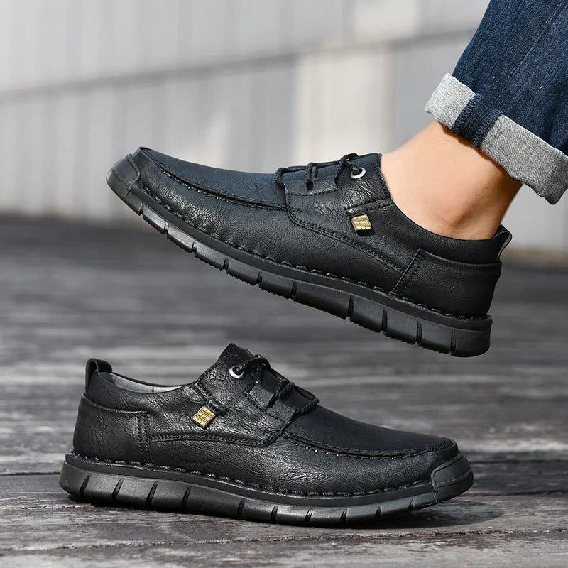 Dunlow Full–Grain Stitch Moc