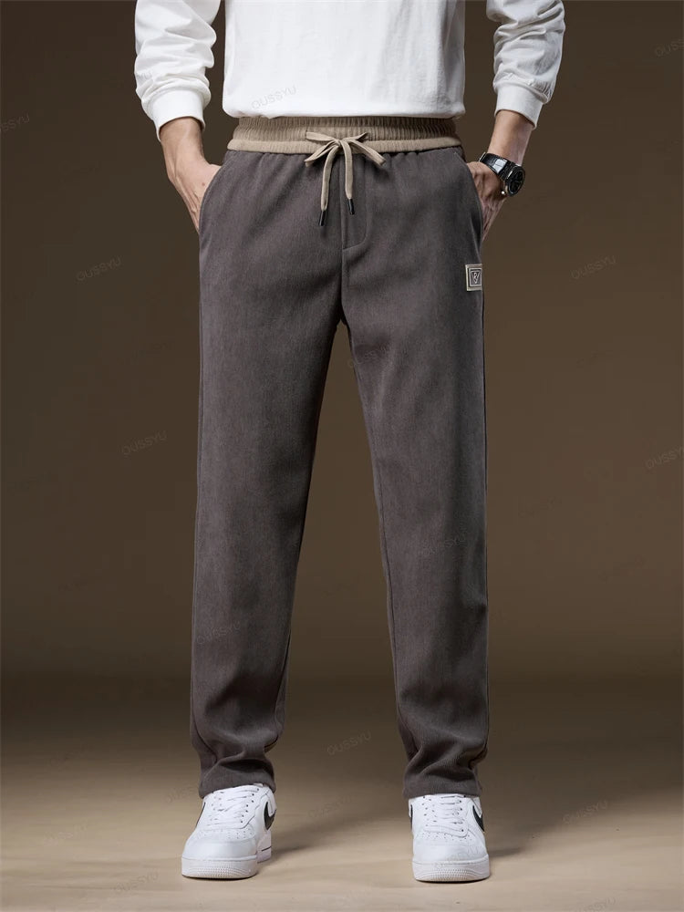 Baxter Corduroy Comfort™ Trousers-John Harden