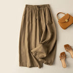 Vista Cotton-Linen Trouser
