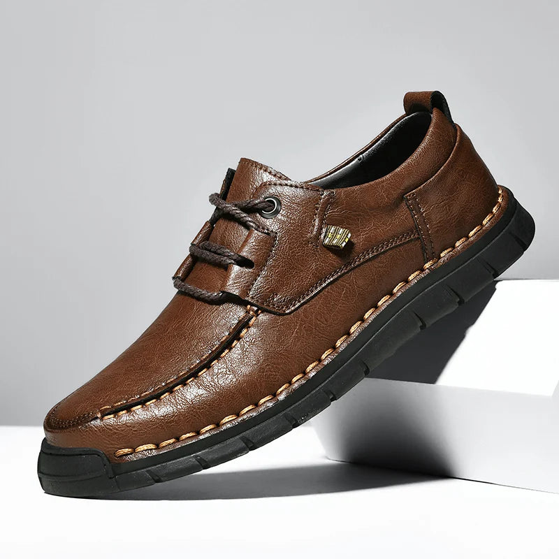 Dunlow Full–Grain Stitch Moc