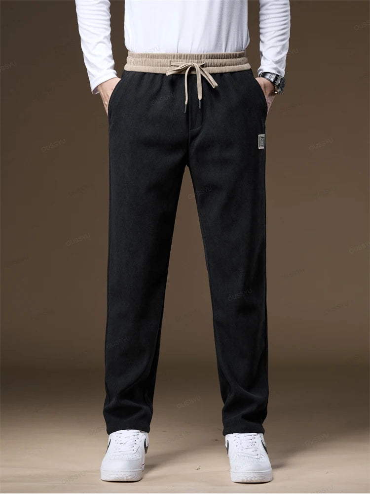 Baxter Corduroy Comfort™ Trousers-John Harden