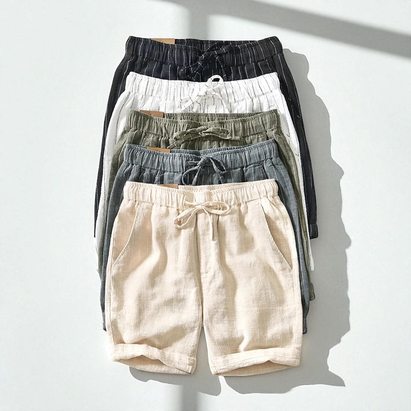 Driftline Linen Shorts-John Harden