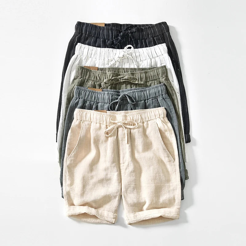 Driftline Linen Shorts-John Harden
