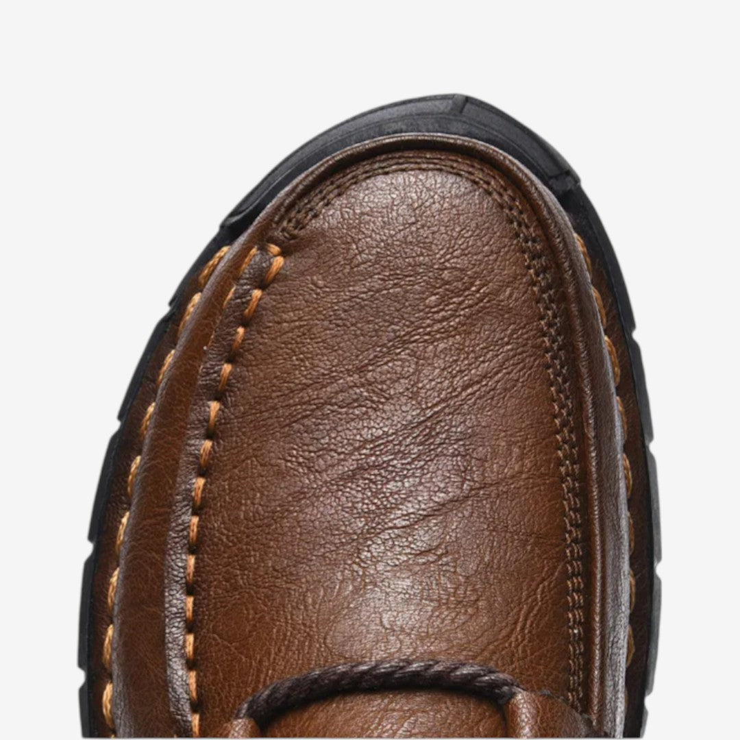 Dunlow Full–Grain Stitch Moc