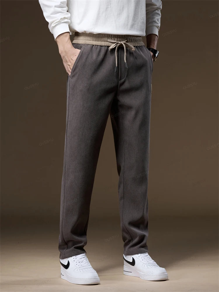 Baxter Corduroy Comfort™ Trousers-John Harden