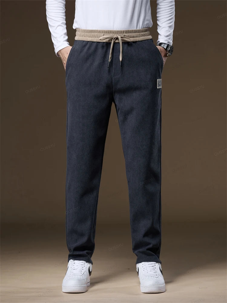 Baxter Corduroy Comfort™ Trousers-John Harden