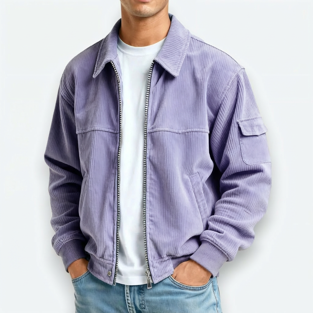 Veste en velours côtelé Alder