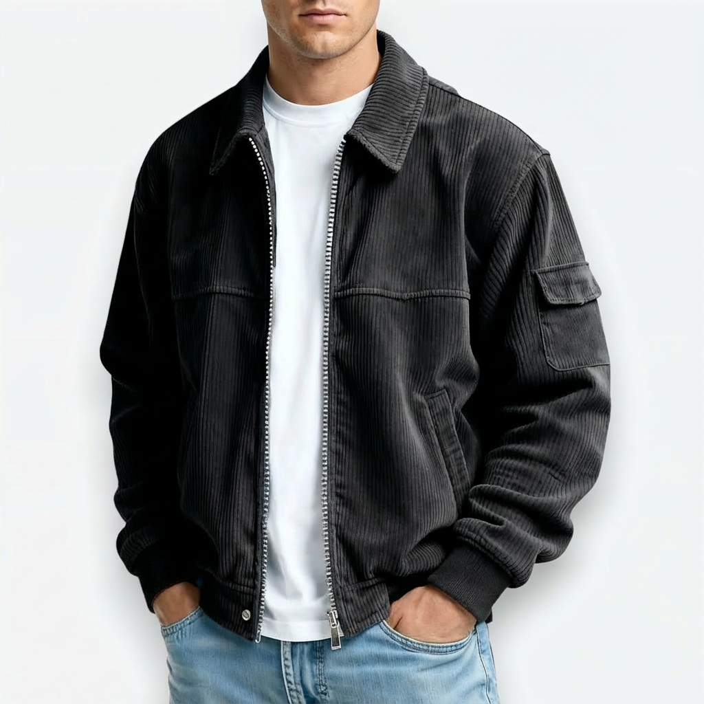 Veste en velours côtelé Alder