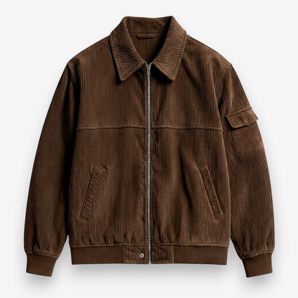 Veste en velours côtelé Alder