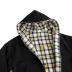 Drift Reversible Plaid Zip-Up