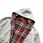 Drift Reversible Plaid Zip-Up