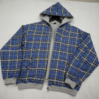 Drift Reversible Plaid Zip-Up