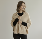 Italian Cashmere Wrap Coat