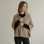 Italian Cashmere Wrap Coat