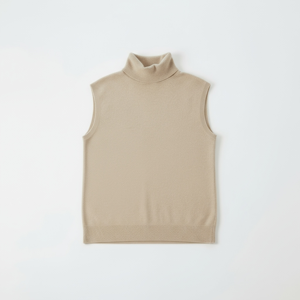 Milled Merino Turtleneck
