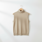 Milled Merino Turtleneck