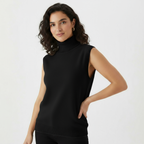 Milled Merino Turtleneck