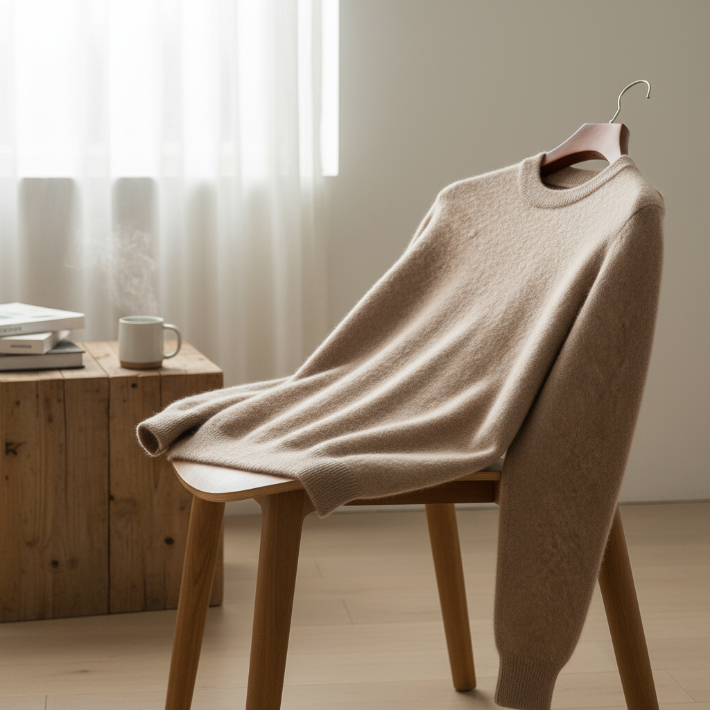 Jersey de cachemira Cortado