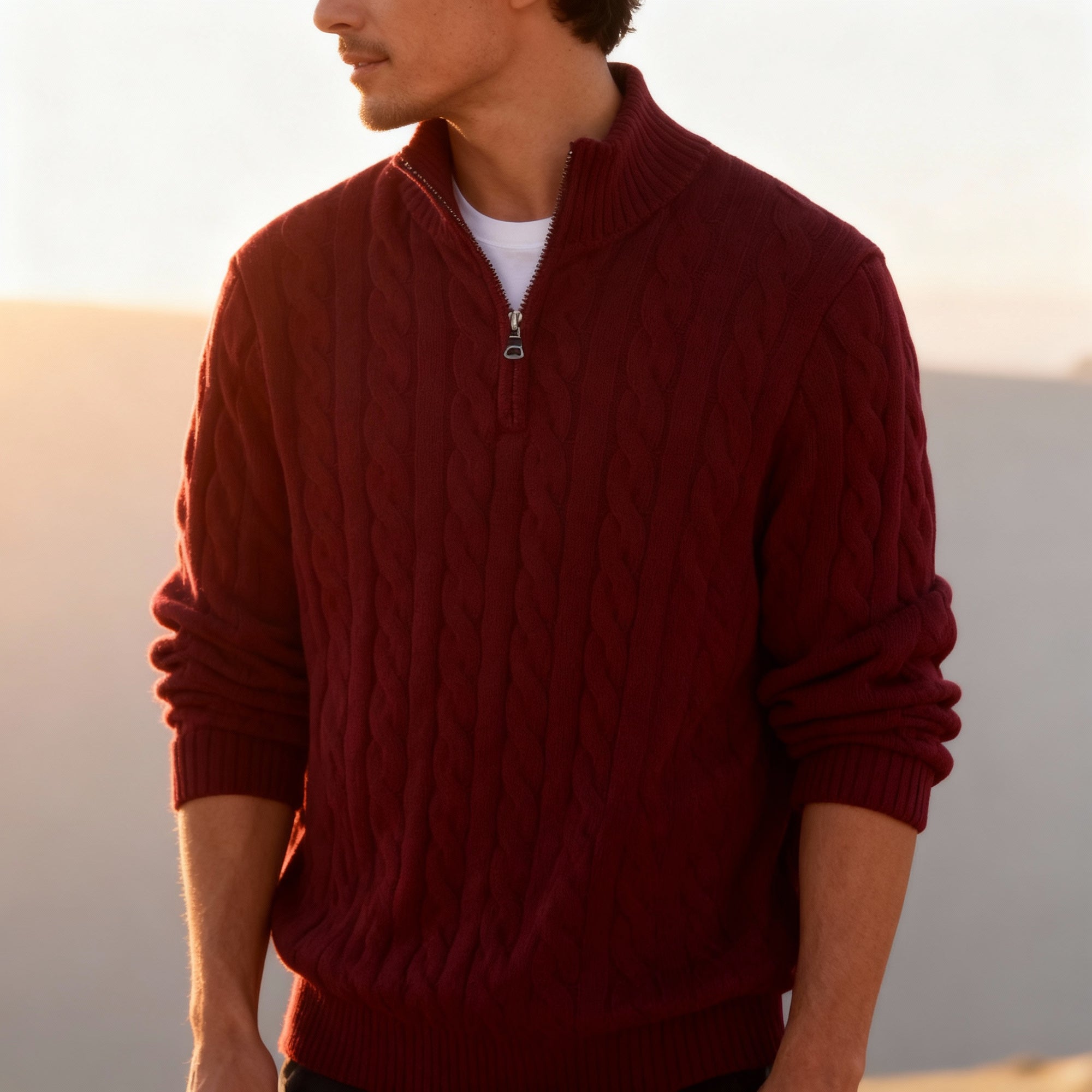 Cutter Zip Sweater