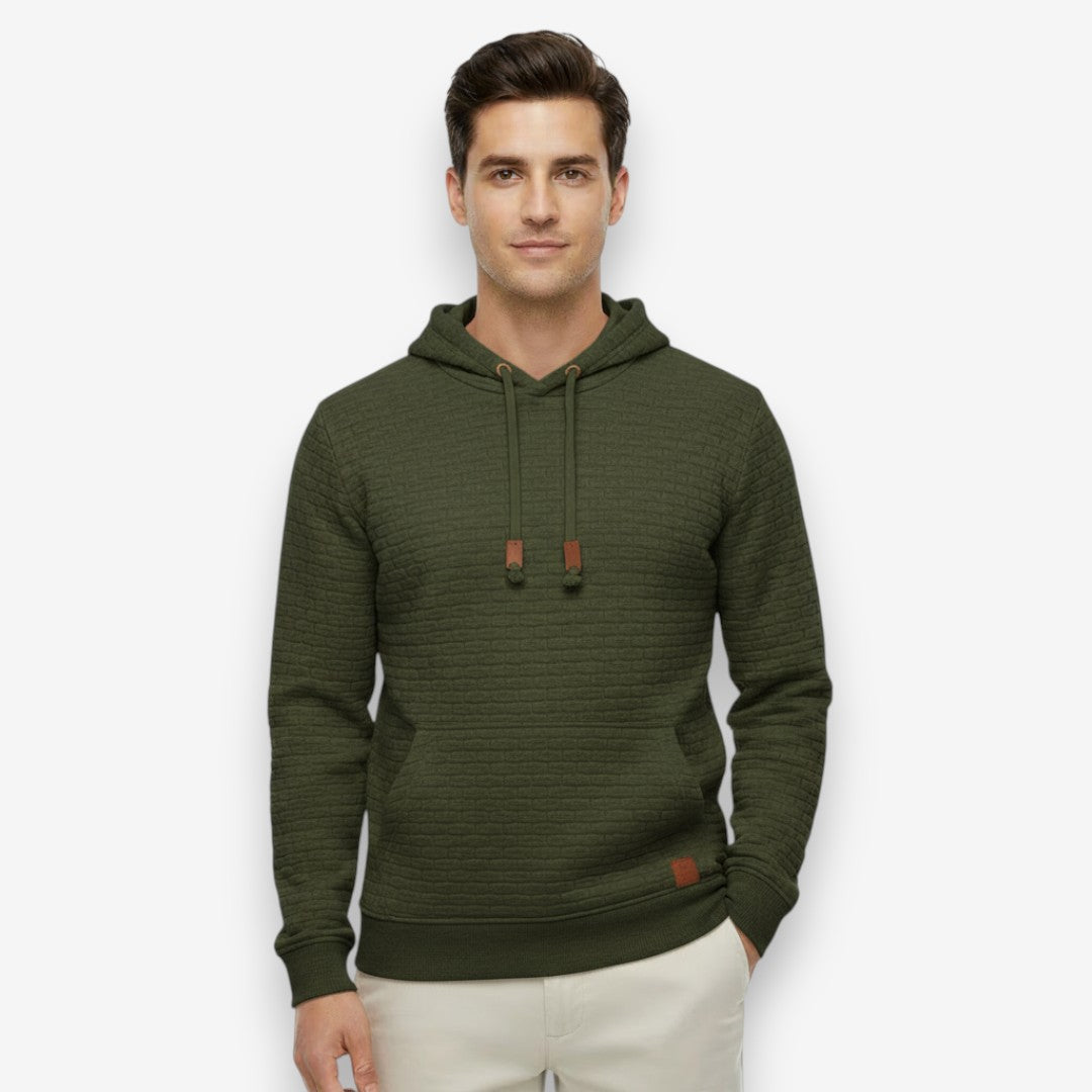 Tahoe Waffle-Knit Hoodie