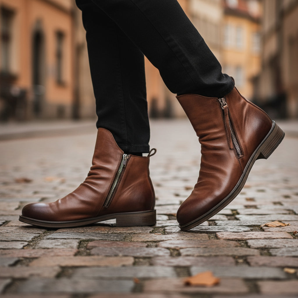 Hudson Oil-Tan Chelsea