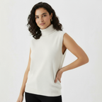 Milled Merino Turtleneck